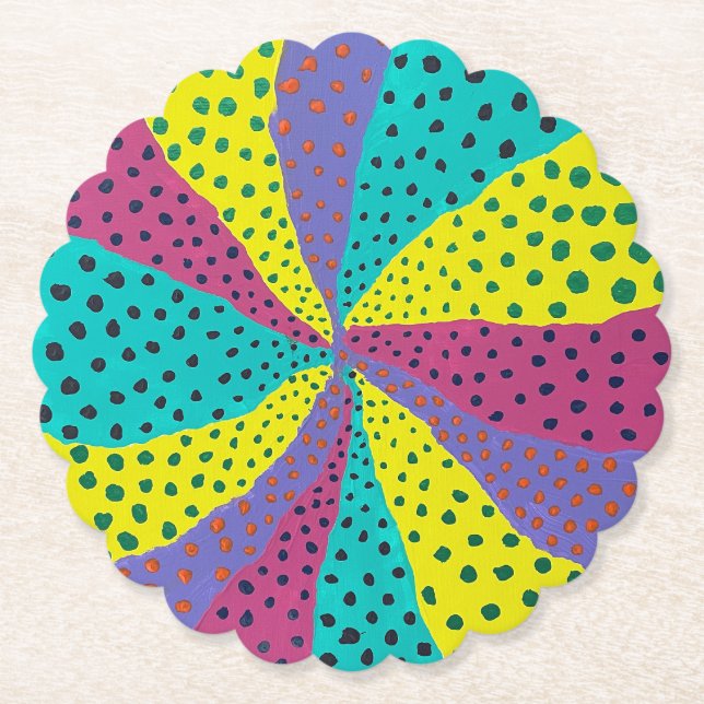 Whoop Paper Coaster (Front)