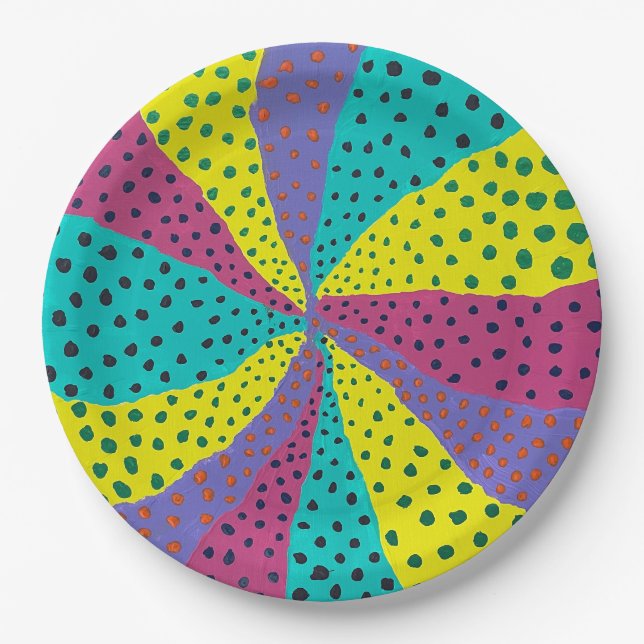 Whoop Paper Plate (Front)