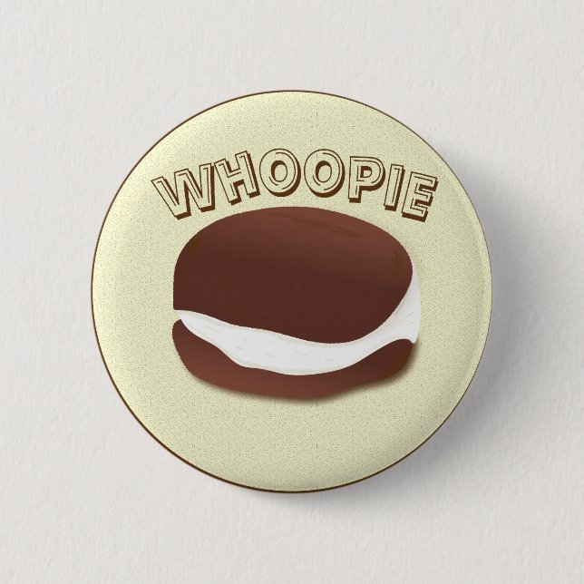 whoopie 6 cm round badge (Front)