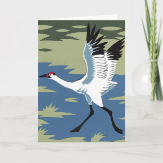 Whooping Crane Greeting Card