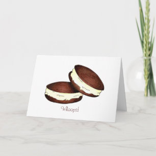 Whoops! Forgot Your Birthday Whoopie Pie Pies Card