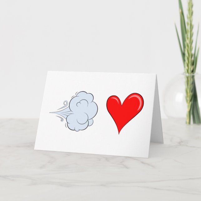 Whooshing Love Card (Front)