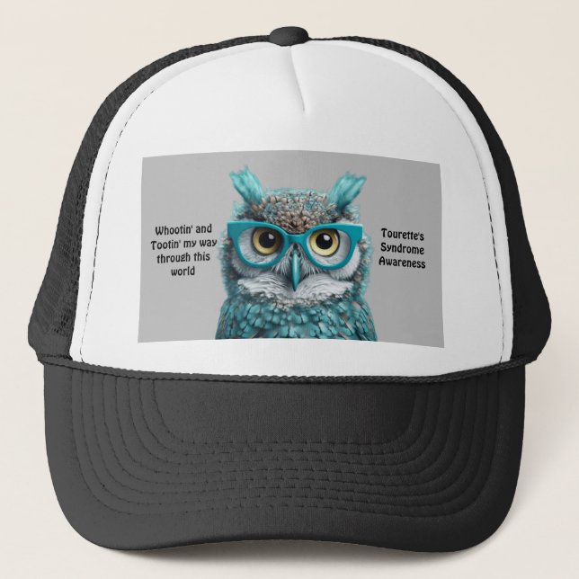 Whootin' and Tootin' Tourette's Syndrome Hat (Front)