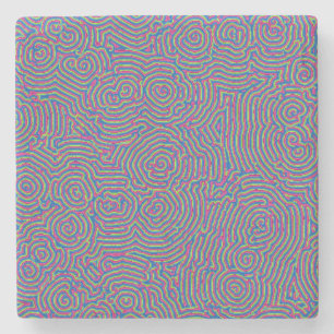 Whorls Marble Coaster