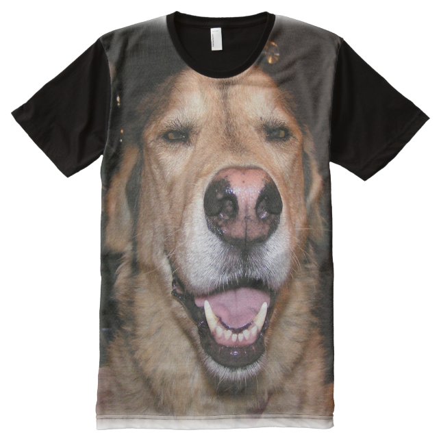 Who's a Good Boy? All-Over Print T-Shirt (Front)