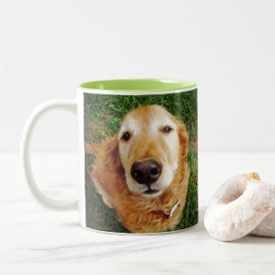 Who's a Good Boy Two-Tone Coffee Mug
