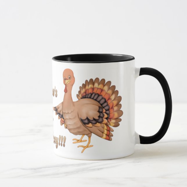 Who's a Turkey Mug (Right)