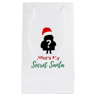 Who's My Secret Santa Small Gift Bag