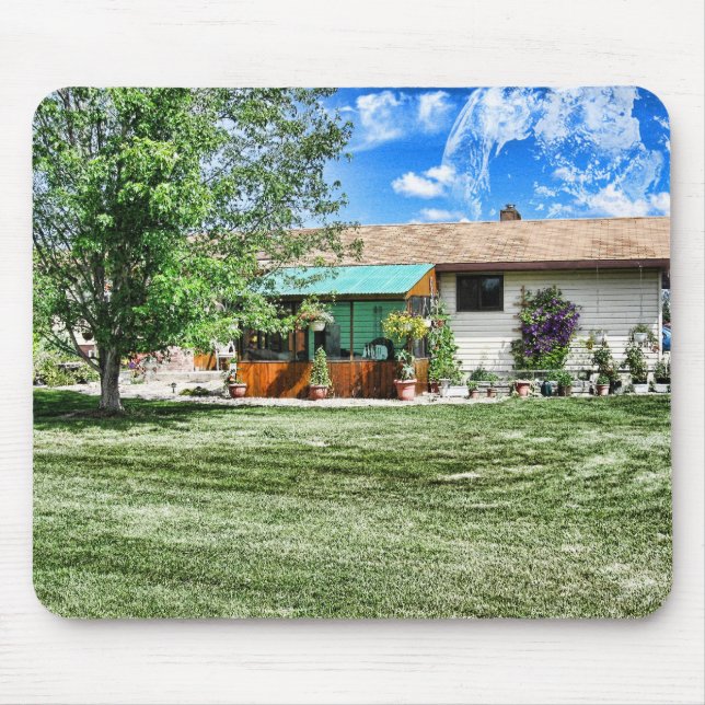 Who's On Earth? Mouse Mat (Front)