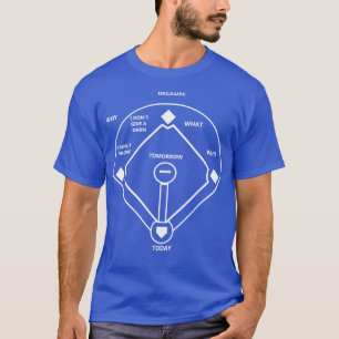 Whos On First Baseball Love Funny Classic T-Shirt