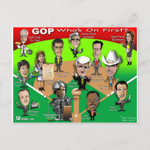 Who's on First? Postcard