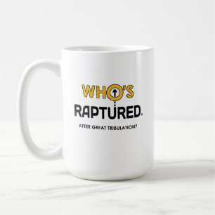 Who's Raptured Church Ministry Logo Coffee Mug
