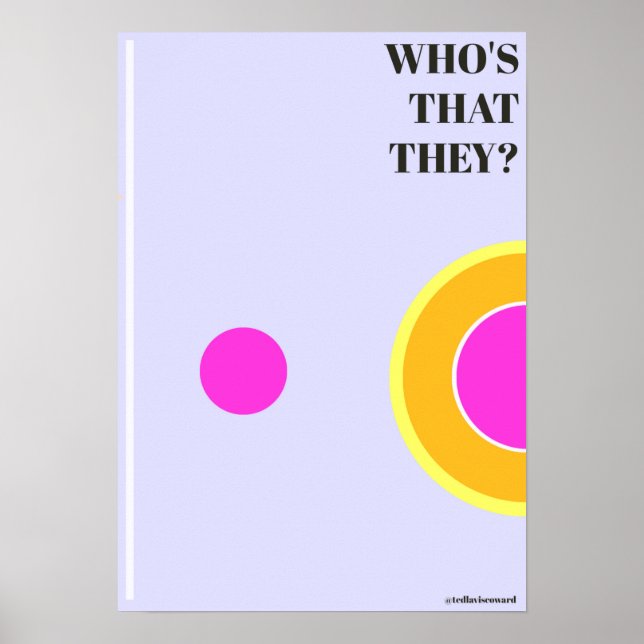 Who's that they? poster (Front)
