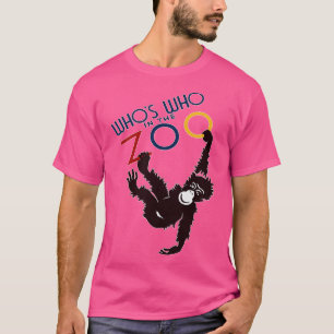 whos who in the zoo monkey T-Shirt