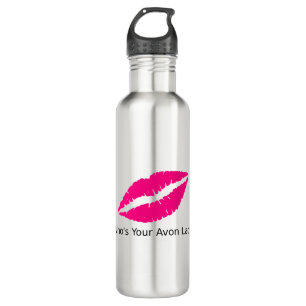 Who's Your Avon Lady Lips 710 Ml Water Bottle