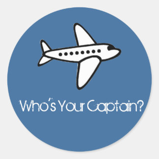 Who's Your Captain? Sticker