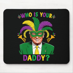 Whos Your Crawdaddy Crawfish Jester Trump Beads Ma Mouse Mat