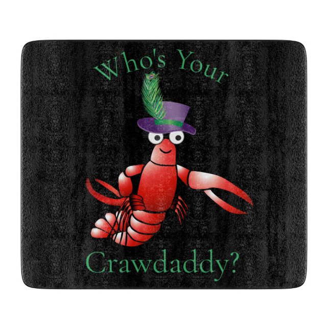 Who's Your Crawdaddy? Thunder_Cove Cutting Board (Front)