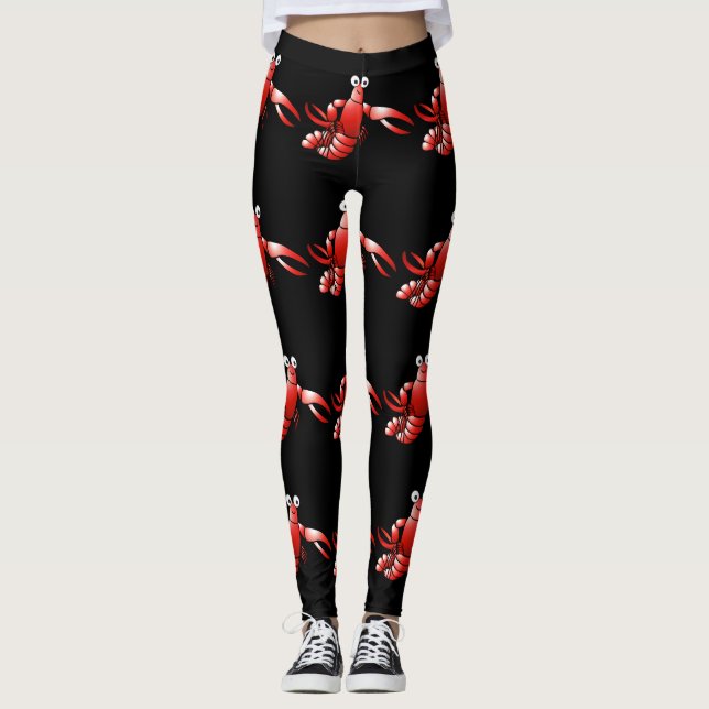 Who's Your Crawdaddy? Thunder_Cove Leggings (Front)