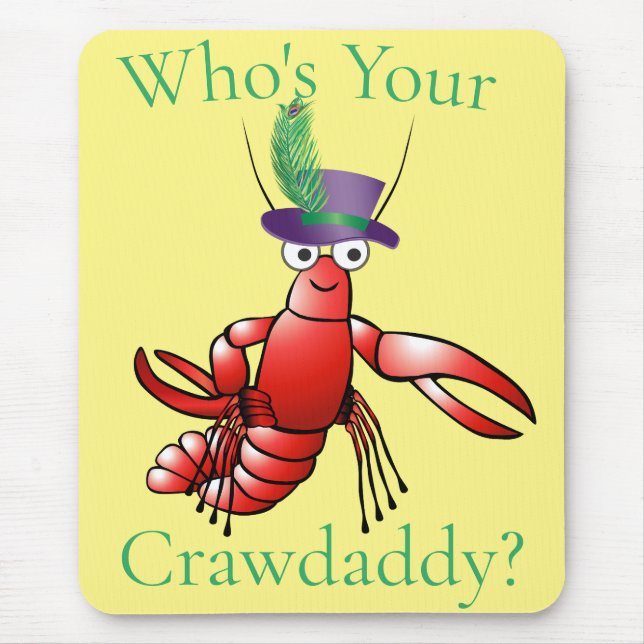 Who's Your Crawdaddy? Thunder_Cove Mouse Mat (Front)
