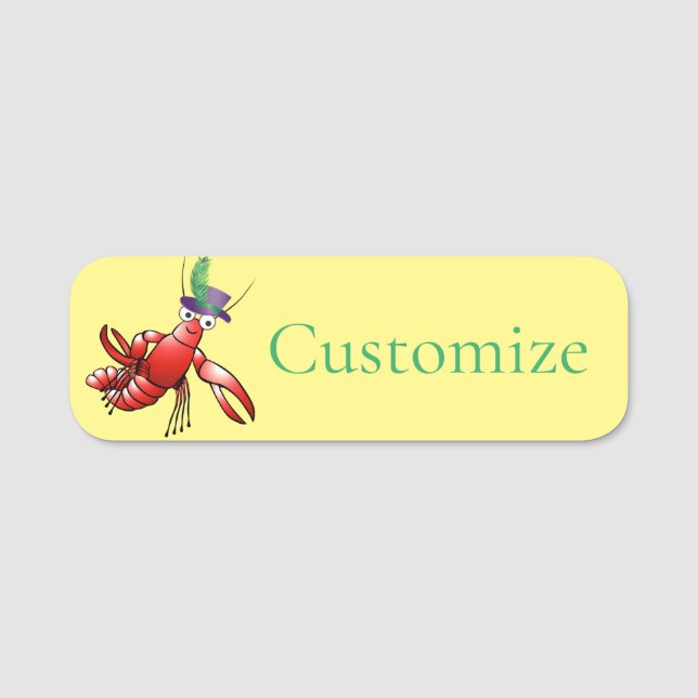 Who's Your Crawdaddy? Thunder_Cove Name Tag (Front)