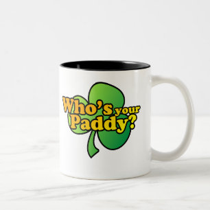 Whos Your Paddy Mug $17.95