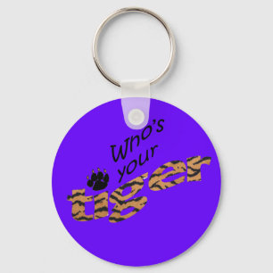 who's your tiger key ring