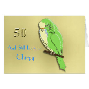 Whose a Pretty Boy Then Cute Budgie 50th Milestone