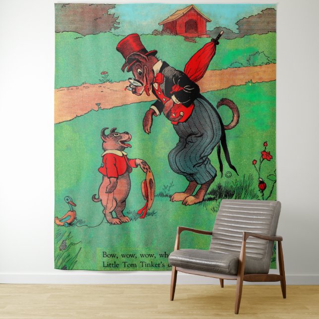 whose dog art thou? tapestry (In Situ)