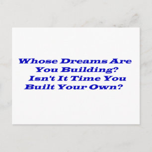 Whose Dreams? Post Cards
