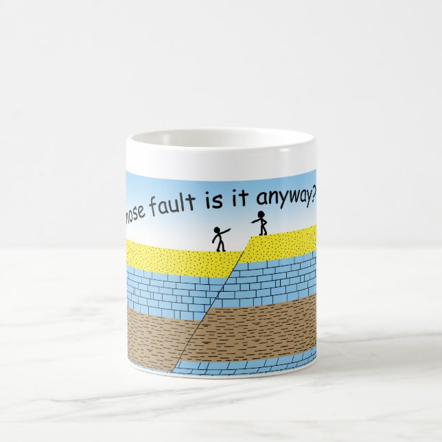 Whose fault? coffee mug (Center)