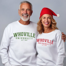 Whoville University Est 1974 funny 50th birthday