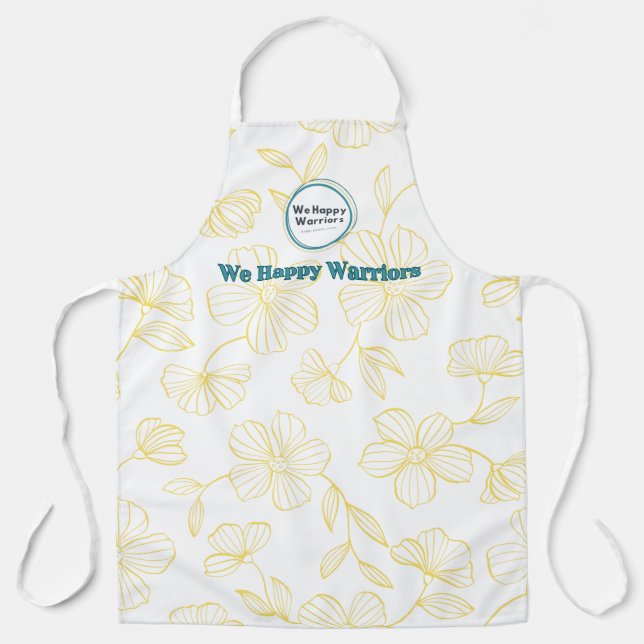 WHW Floral Print Aprion Apron (Front)