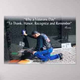Why a Veterans Day. Poster