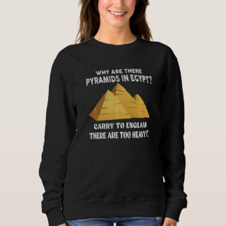 why are there pyramids in Egypt Sweatshirt