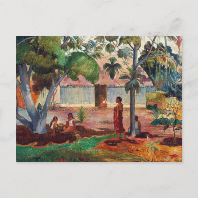 Why Are You Angry? by Paul Gauguin Postcard (Front)