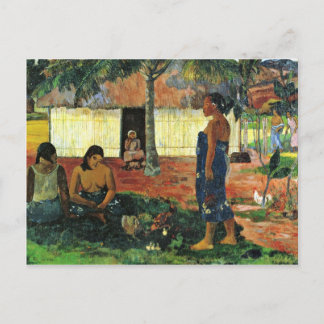 Why Are You Angry? (No Te Aha Oe Riri?) By Gauguin Postcard