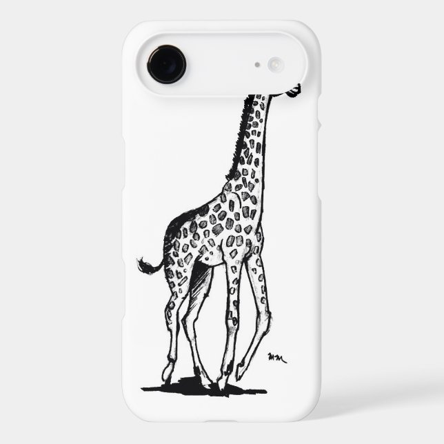 Why are you Giraffing Case-Mate iPhone Case (Back)