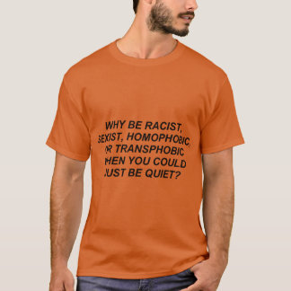 WHY BE RACIST FrankOcean boy boy T-Shirt