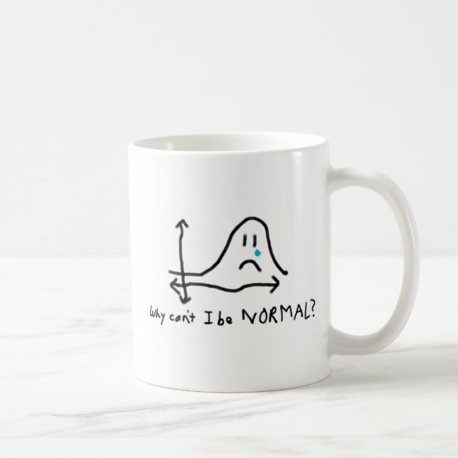 Why can't I be normal? Coffee Mug (Right)