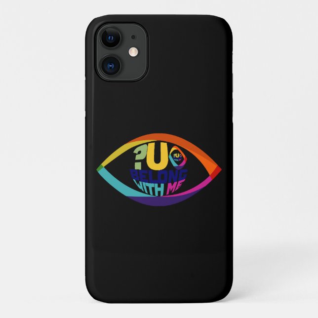 Why Can't You See You Belong With Me Case-Mate iPhone Case (Back)