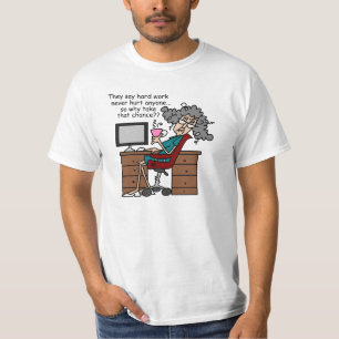 Why Chance Hard Work Humour T-Shirt