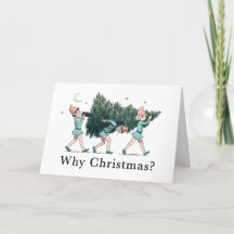 "Why Christmas?" Holiday card