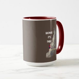 Why Climb? - Because It’s There Mug