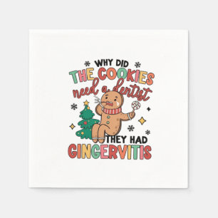 Why Did the Cookies need a Dental They Had Ginger Napkin