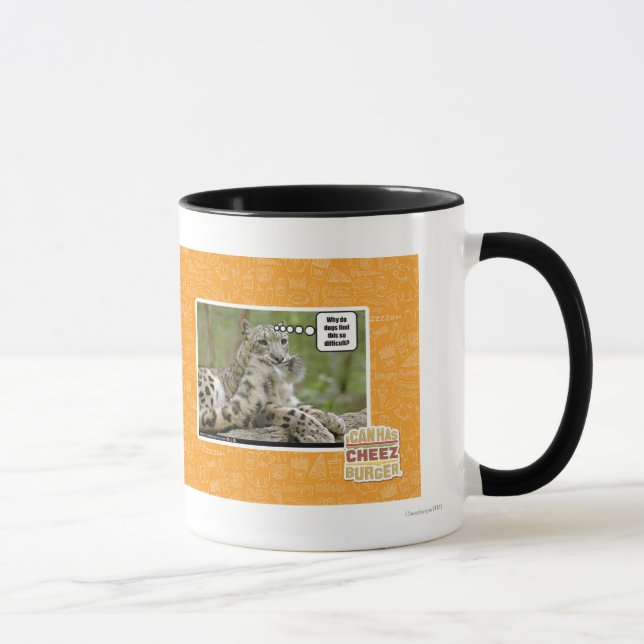 Why do dogs find this so difficult? mug (Right)