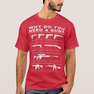 Why Do you Need a Gun For Tyranny  T-Shirt