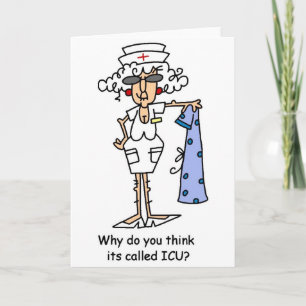 Why do you think it's called ICU? Card
