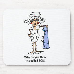 Why do you think it's called ICU? Mouse Mat