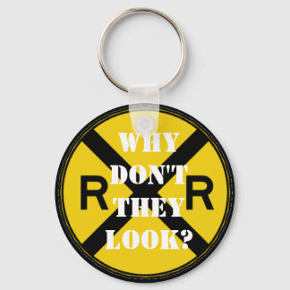 Why Don't They Look? Key Ring
